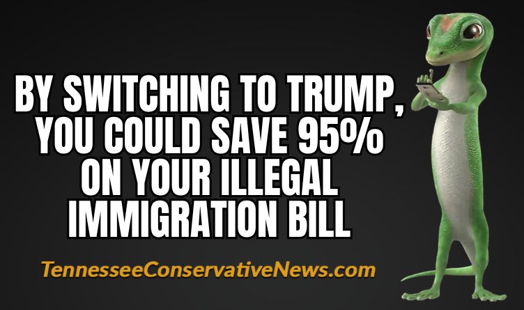 By Switching To Trump, You Could Save 95% On Your Illegal Immigration Bill - Geico Gecko Meme