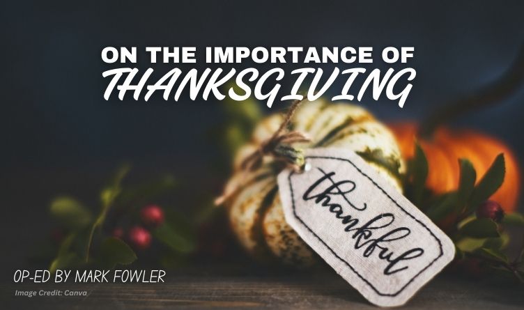 On The Importance Of Thanksgiving