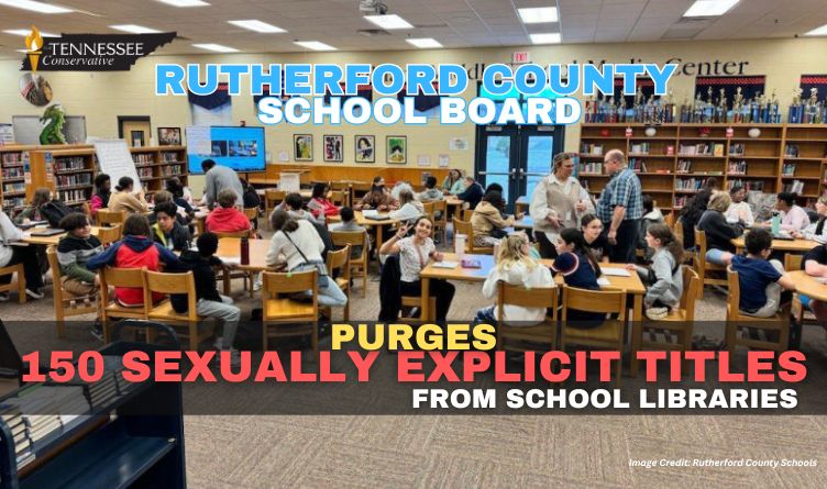 Rutherford County School Board Purges 150 Sexually Explicit Titles From School Libraries