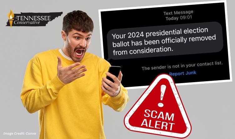 SCAM: “Your 2024 Presidential Election Ballot Has Been Officially Removed From Consideration”