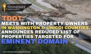 TDOT Meets With Property Owners In Washington And Unicoi Counties, Announces Reduced List Of Properties Targeted For Eminent Domain