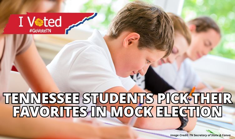 Tennessee Students Pick Their Favorites In Mock Election