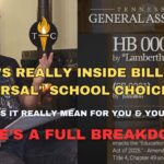 Video: What's REALLY Inside Bill Lee's "Universal" School Choice Bill? Here's A Full Breakdown…