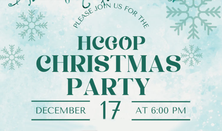 Hamilton County GOP Christmas Party Coming Up On Dec. 17