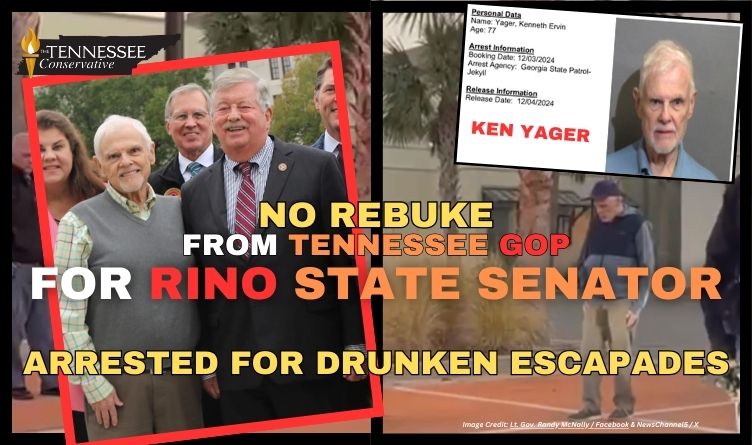 No Rebuke From Tennessee GOP For RINO State Senator Arrested For Drunken Escapades