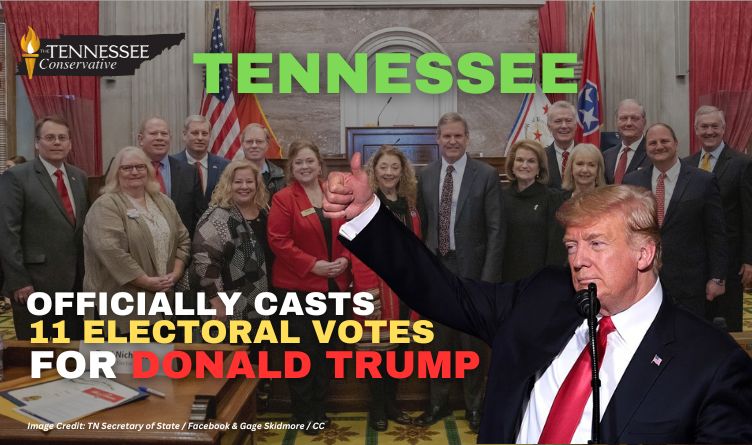 Tennessee Officially Casts 11 Electoral Votes For Donald Trump