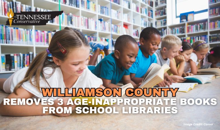 Williamson County Removes 3 Age-Inappropriate Books From School Libraries