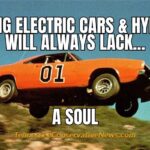 1 Thing Electric Cars & Hybrids Will Always Lack... A Soul - Dukes of Hazzard General Lee jumping meme