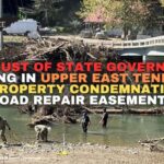 Distrust Of State Government Growing In Upper East Tennessee Over Property Condemnation For Road Repair Easements