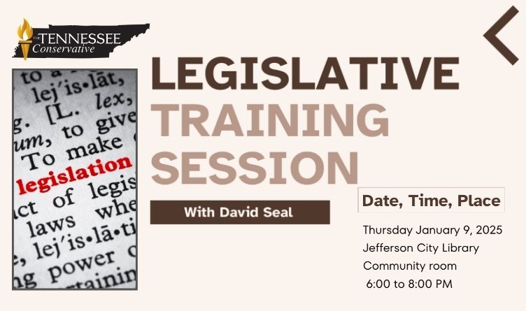 Free Legislative Training Coming Up In Jefferson City On January 9