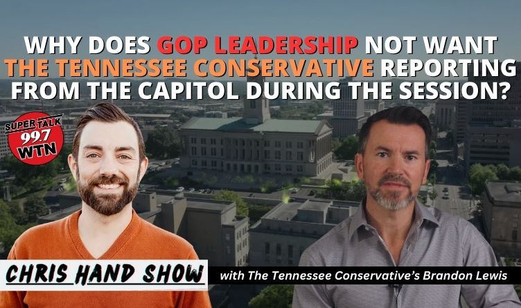 Video Podcast: Why Does GOP Leadership Not Want The Tennessee Conservative Reporting From The Capitol During The Session?