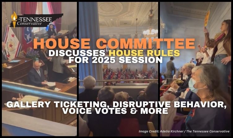 House Committee Discusses House Rules For 2025 Session, Gallery Ticketing, Disruptive Behavior, Voice Votes & More