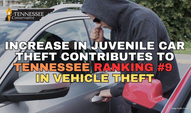 Increase In Juvenile Car Theft Contributes To Tennessee Ranking #9 In Vehicle Theft