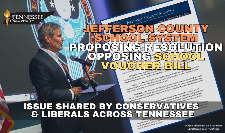 Jefferson County School System Proposing Resolution Opposing School Voucher Bill, Issue Shared By Conservatives & Liberals Across Tennessee