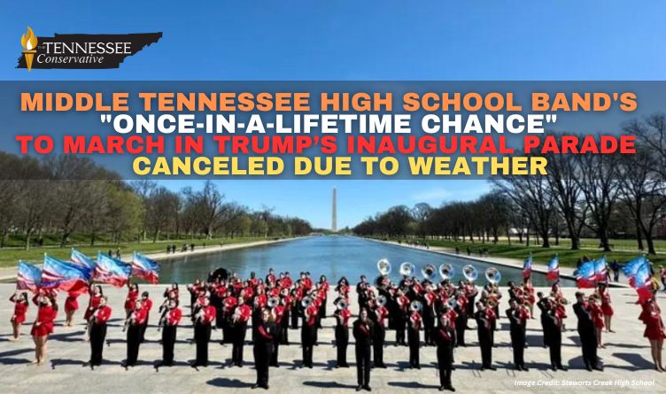 Middle Tennessee High School Band's "Once-In-A-Lifetime Chance" To March In Trump’s Inaugural Parade Canceled Due To Weather