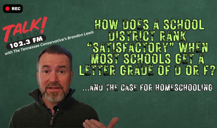 Video Podcast: How Does A School District Rank “Satisfactory” When Most Schools Get A Letter Grade Of D Or F? ... And The Case For Homeschooling Our Kids