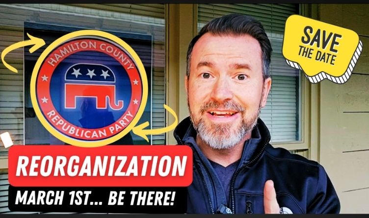 Video Podcast: For My Conservative Friends Who Live In Hamilton County... Meet Me March 1st For The HCGOP Reorganization!