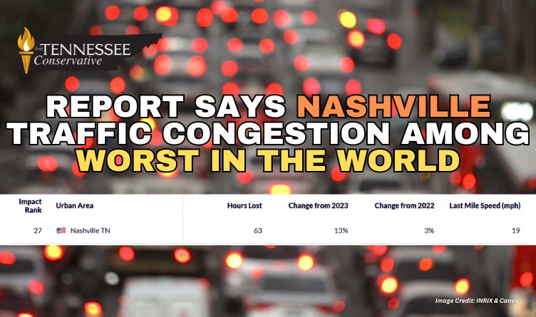 Report Says Nashville Traffic Congestion Among Worst In The World