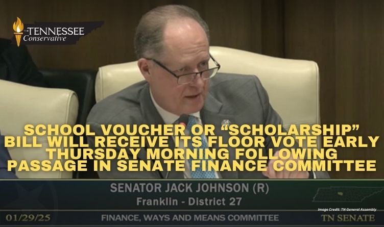 School Voucher Bill Will Receive Floor Vote Early Thursday Morning Following Passage In Senate Finance Committee