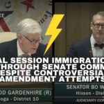 Special Session Immigration Bill Sails Through Senate Committees Despite Controversial Amendment Attempts