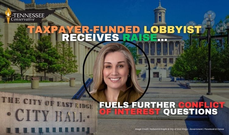 Taxpayer-Funded Lobbyist Receives Raise, Fuels Further Conflict Of Interest Questions