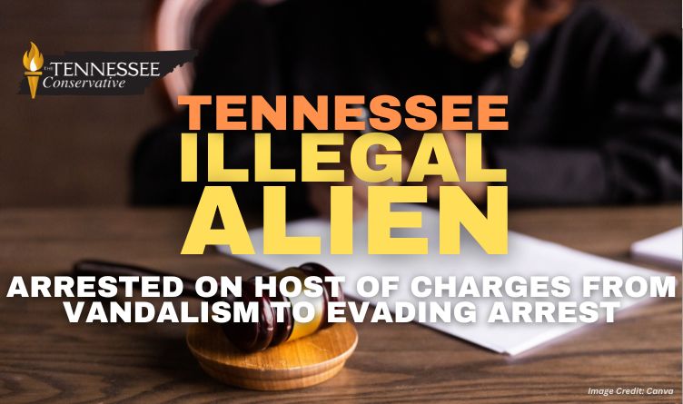 Tennessee Illegal Alien Arrested on Host of Charges From Vandalism To Evading Arrest