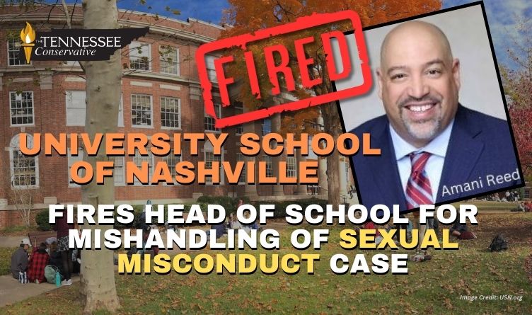 University School Of Nashville Fires Head Of School For Mishandling of Sexual Misconduct Case