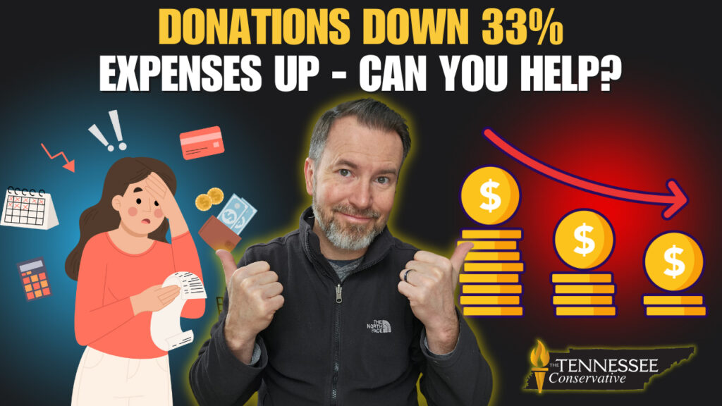 Holy Smokes... We're Down 33% In giving For The Year & Expenses Are UP While We Cover The Legislature Closely For You!