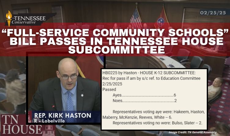 "Full-Service Community Schools" Bill Passes In Tennessee House Subcommittee