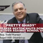 Video Podcast: Tennessee Special Session Wrapup -"Pretty Shady" - Speaker Sexton Shuts Down Conservatives Against School Vouchers - Interview with Rep. Todd Warner