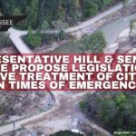 Representative Hill & Senator Crowe Propose Legislation To Improve Treatment Of Citizens In Times Of Emergency