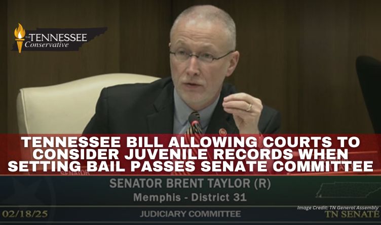 Tennessee Bill Allowing Courts To Consider Juvenile Records When Setting Bail Passes Senate Committee