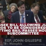 Tennessee Bill Allowing Juvenile Records To Be Considered When Setting Bail Passes House Subcommittee