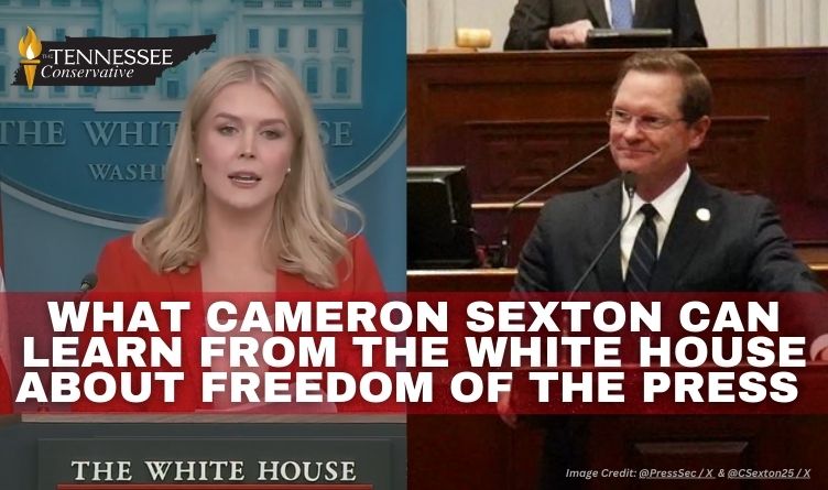 What Cameron Sexton Can Learn From The White House About Freedom Of The Press