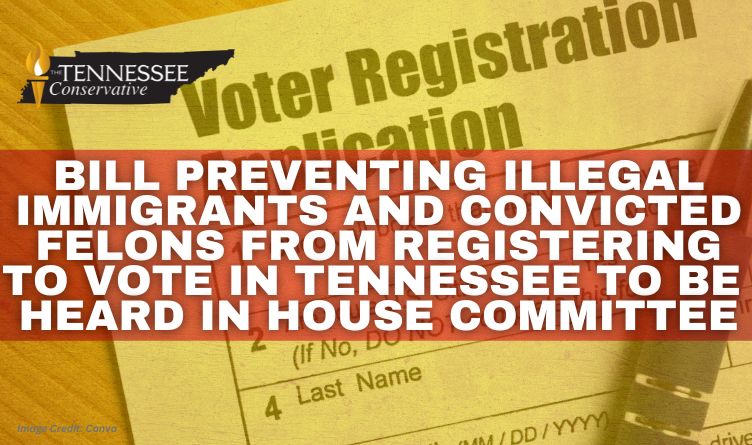 Bill Preventing Illegal Immigrants, Convicted Felons From Registering To Vote In Tennessee To Be Heard In House Committee