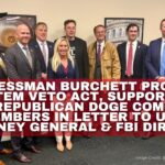 Congressman Burchett Proposes Line Item Veto Act, Supports CR, Joins Republican DOGE Committee Members In Letter To U.S. Attorney General & FBI Director