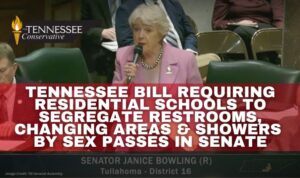 Tennessee Bill Requiring Residential Schools To Segregate Restrooms, Changing Areas & Showers By Sex Passes In Senate