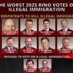 The Worst 2025 RINO Votes On Illegal Immigration (Update 3.26.25)