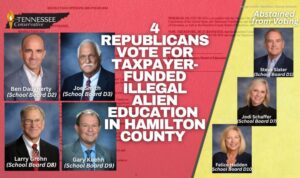 4 Republicans Vote For Taxpayer-Funded Illegal Alien Education In Hamilton County