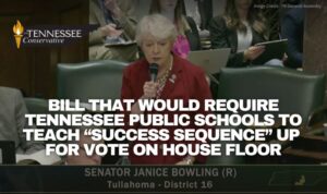Bill That Would Require Tennessee Public Schools To Teach “Success Sequence” Up For Vote On House Floor