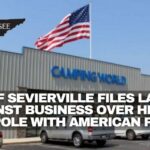 City of Sevierville Files Lawsuit Against Business Over Height of Pole With American Flag