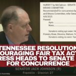 Tennessee Resolution Encouraging Fair Tax Act by Congress Heads To Senate Floor For Concurrence