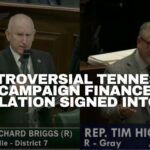 Controversial Tennessee Campaign Finance Legislation Signed Into Law