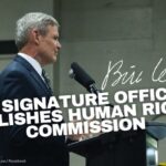 Lee’s Signature Officially Abolishes Human Rights Commission