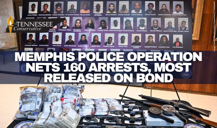 Memphis Police Operation Nets 160 Arrests, Most Released On Bond