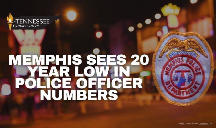Memphis Sees 20 Year Low In Police Officer Numbers