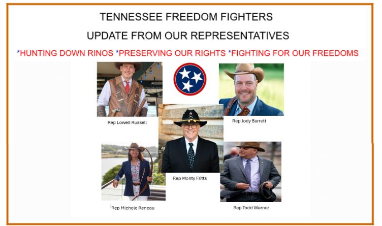 Tennessee Freedom Fighters - Update From Our Representatives