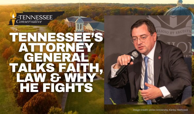 Tennessee’s Attorney General Talks Faith, Law & Why He Fights