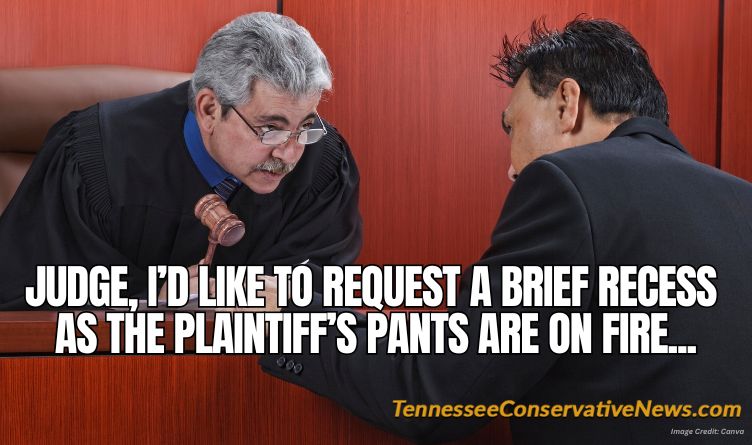 Judge I’d Like To Request A Brief Recess As The Plaintiff’s Pants Are On Fire... Meme