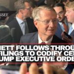 Burchett Follows Through On Bill Filings To Codify Certain Trump Executive Orders